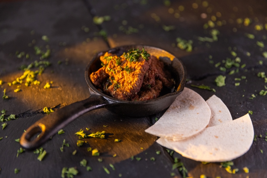 Hígado con Tortillas